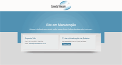 Desktop Screenshot of conectatelecom.com.br